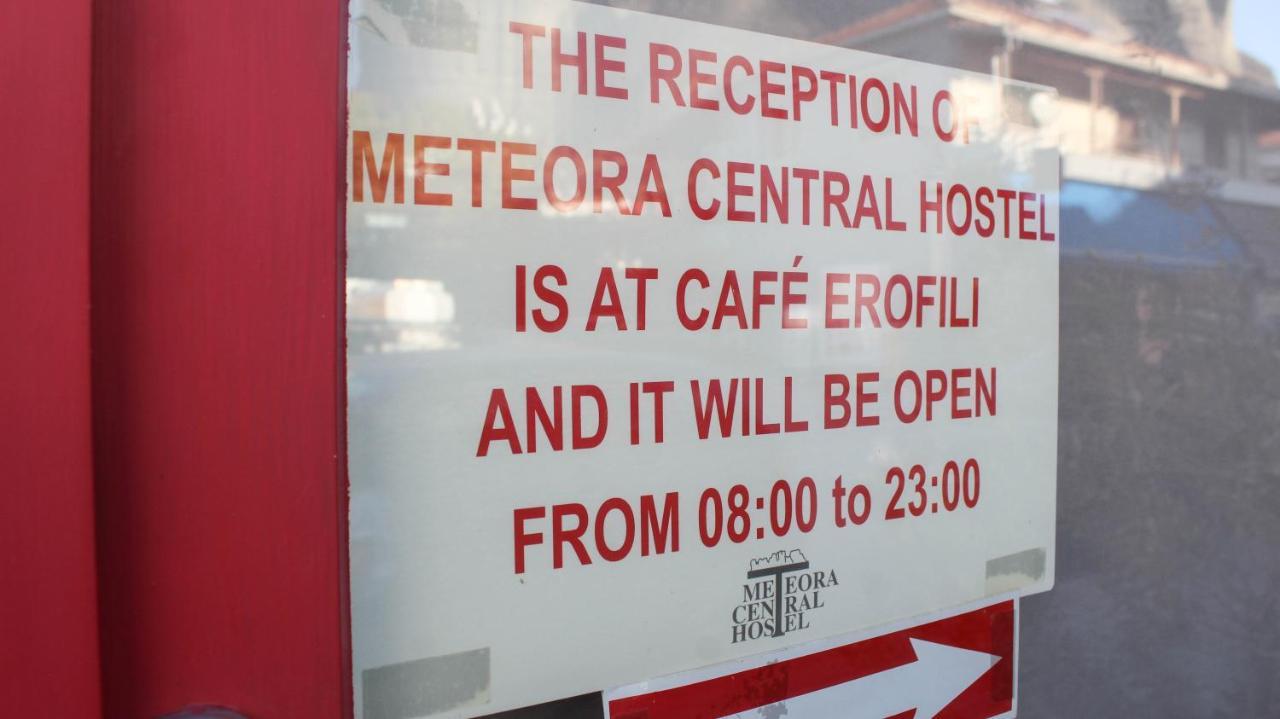 Meteora Central Hostel Kalampáka Dış mekan fotoğraf